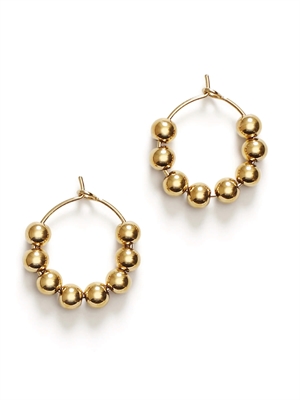 Anni Lu Petit Goldie Hoops, Guld 